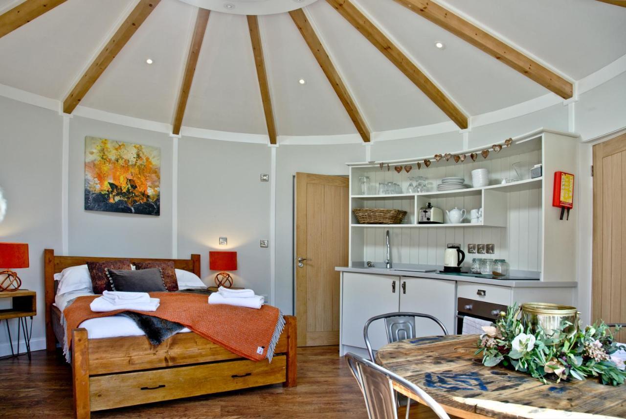 East Thorne Glamping Vila Bude Exterior foto