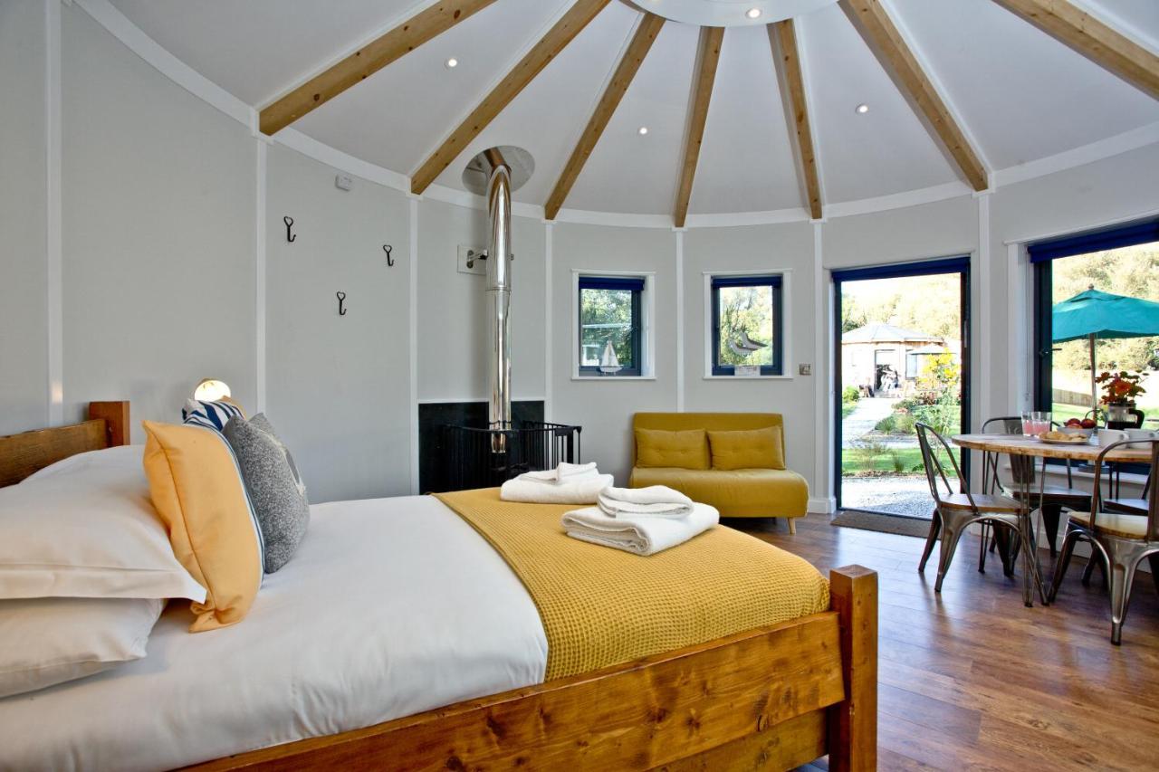 East Thorne Glamping Vila Bude Exterior foto