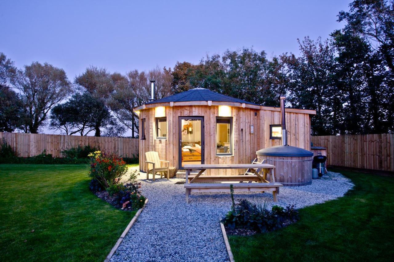 East Thorne Glamping Vila Bude Exterior foto