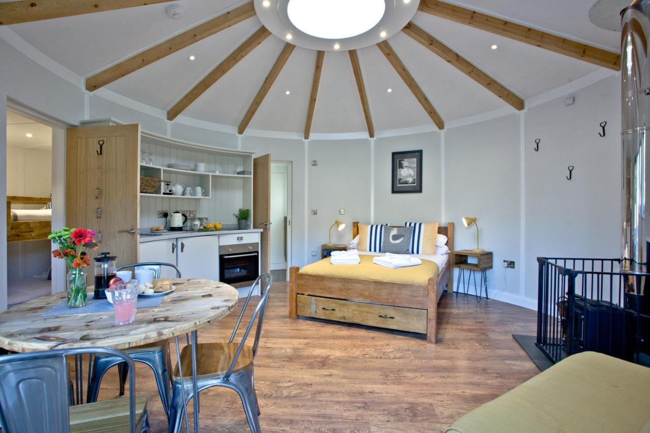 East Thorne Glamping Vila Bude Exterior foto