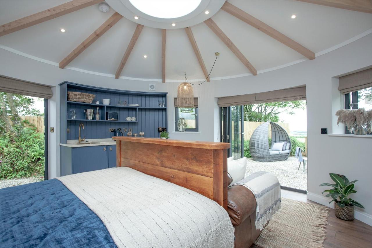 East Thorne Glamping Vila Bude Exterior foto