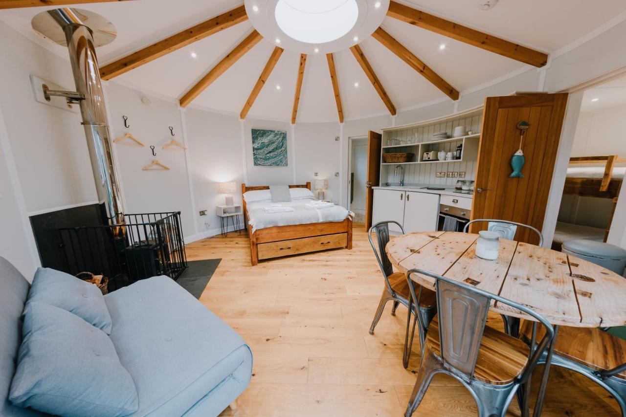 East Thorne Glamping Vila Bude Exterior foto