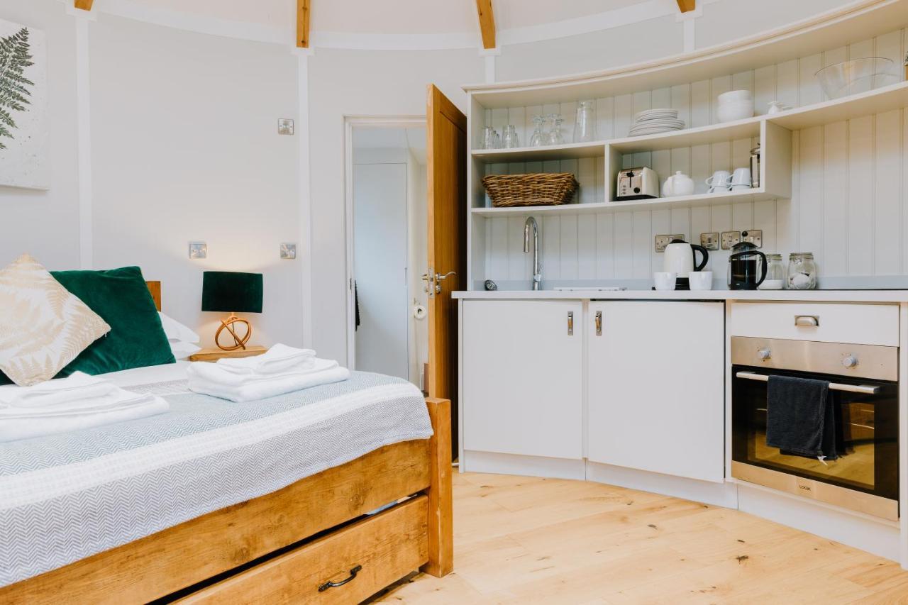 East Thorne Glamping Vila Bude Exterior foto